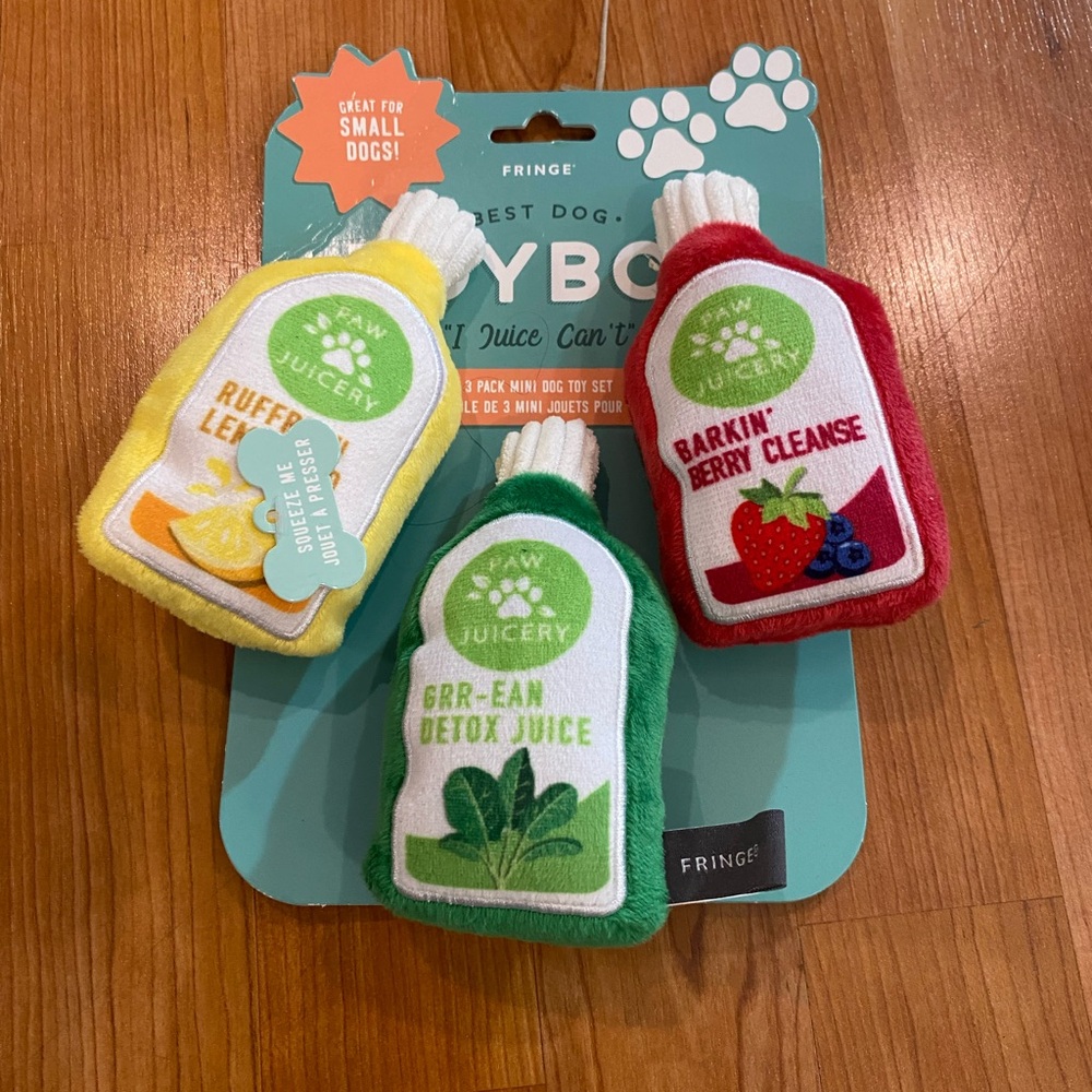 Fringe | I Juice - Set/3 Ruffresh Lemon Barking Berry Cleanse Grr Ean Detox